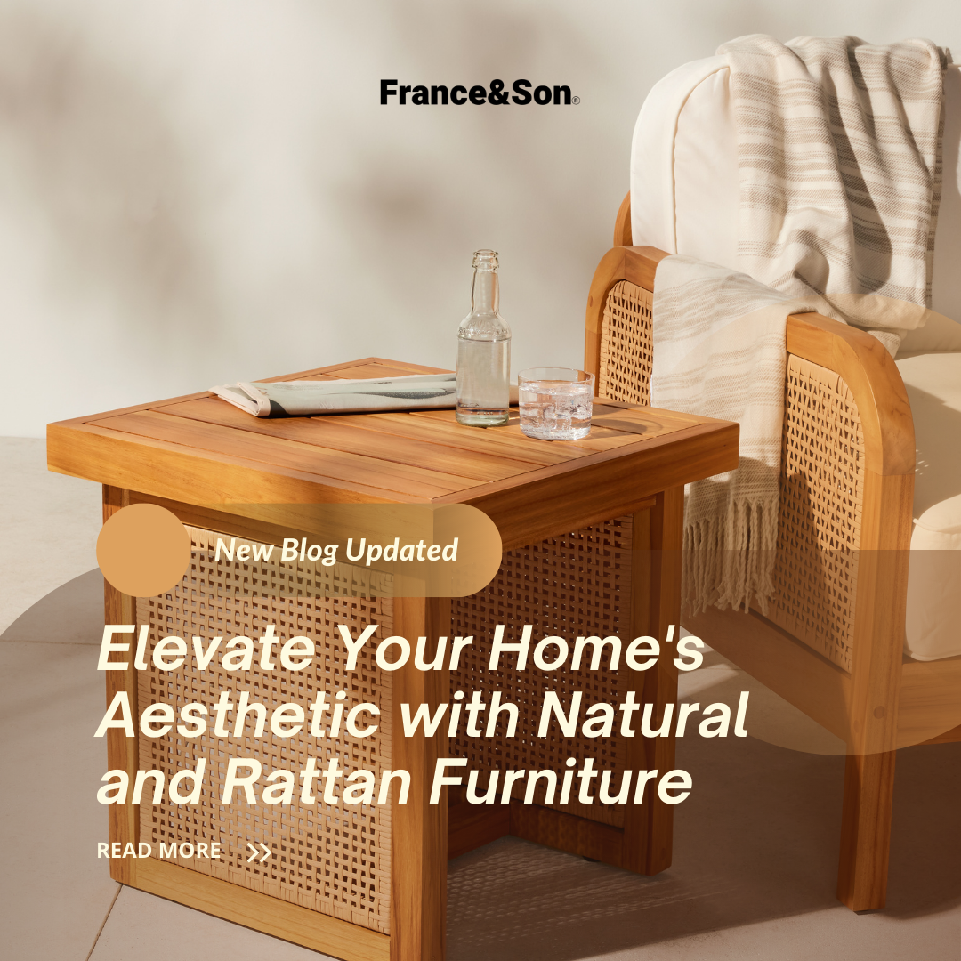 Elevate Your Home's Aesthetic with Natural and Rattan Furniture
