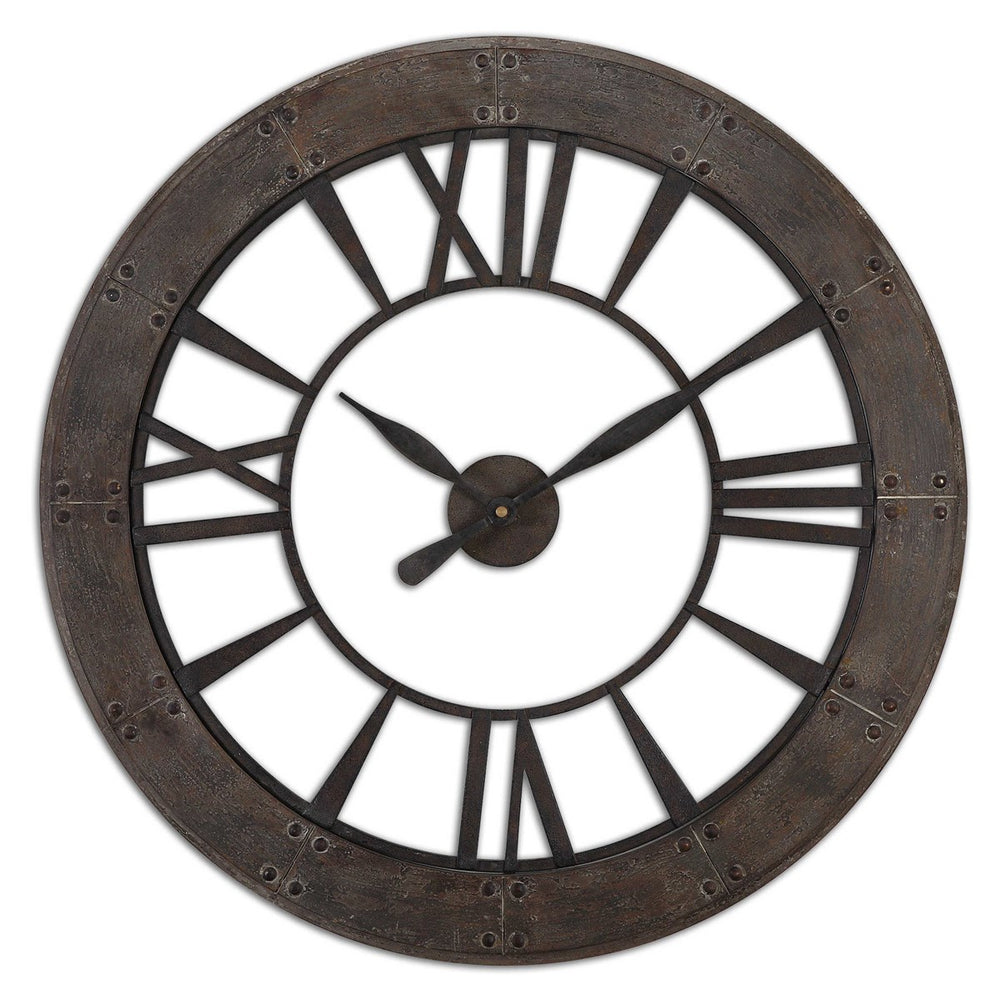 Uttermost Ronan Wall Clock-Uttermost-UTTM-06085-Clocks-2-France and Son