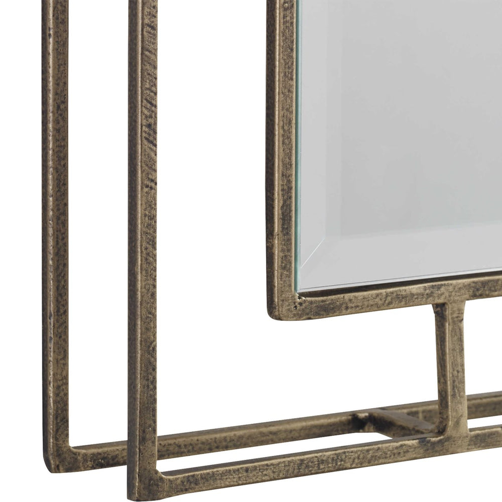 Rutledge Gold Mirrors, S/2-Uttermost-UTTM-07082-Mirrors-2-France and Son