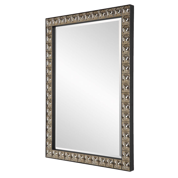 Uttermost Silvio Tiled Vanity Mirror-Uttermost-UTTM-09944-Mirrors-4-France and Son