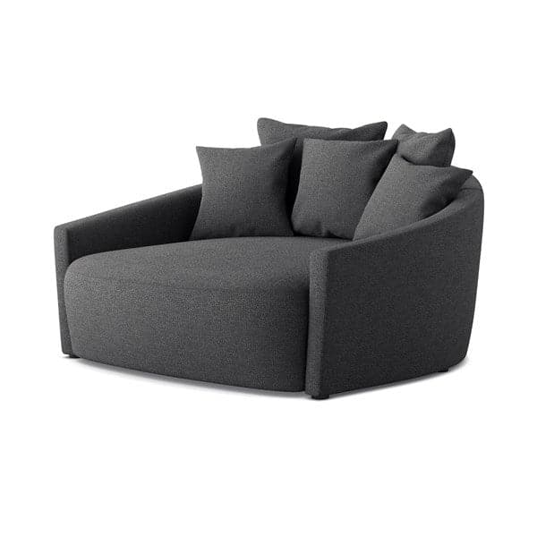 Chloe Media Lounger-Four Hands-FH-102766-004-Lounge ChairsGibson Smoke-10-France and Son