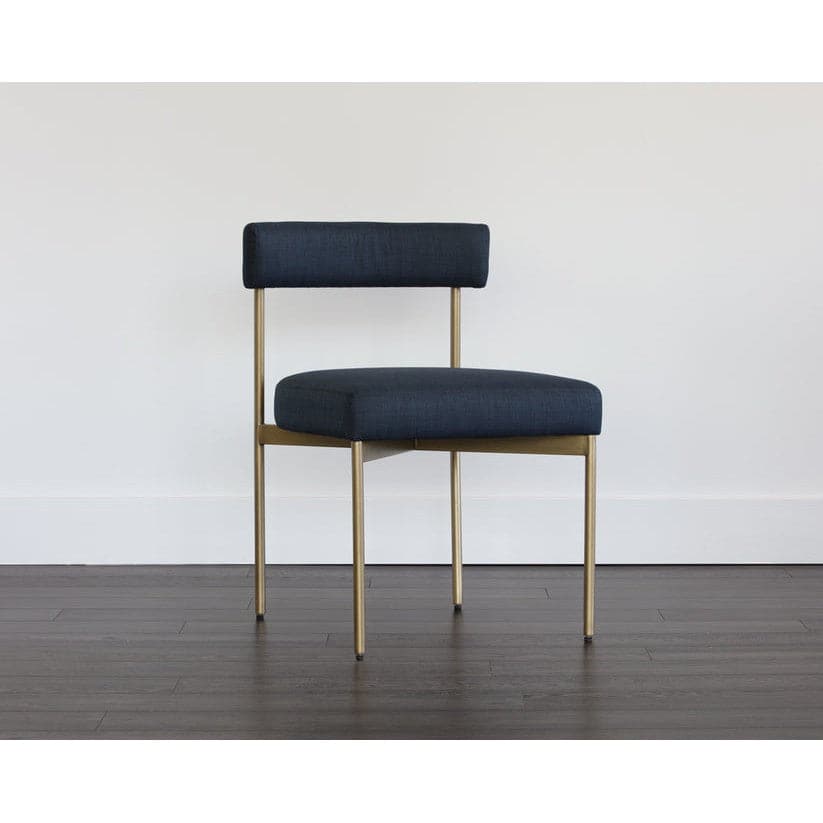 Seneca Dining Chair - Antique Brass-Sunpan-SUNPAN-103363-Dining Chairs-1-France and Son