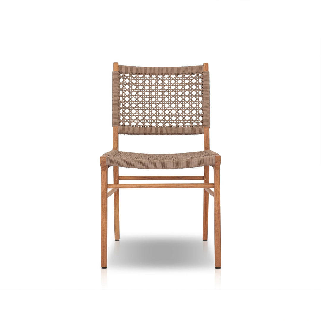 Delmar Outdoor Dining Chair-Four Hands-STOCKR-FH-JSOL-031A-Outdoor Dining ChairsWashed Brown-Fsc-18-France and Son