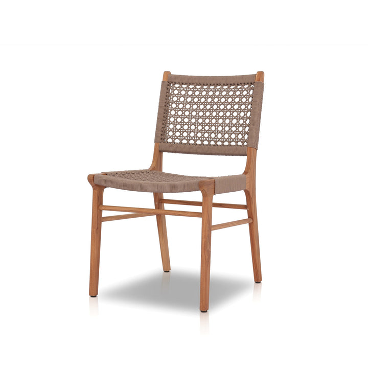 Delmar Outdoor Dining Chair-Four Hands-STOCKR-FH-JSOL-031A-Outdoor Dining ChairsWashed Brown-Fsc-15-France and Son