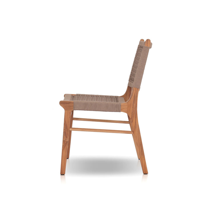 Delmar Outdoor Dining Chair-Four Hands-STOCKR-FH-JSOL-031A-Outdoor Dining ChairsWashed Brown-Fsc-17-France and Son