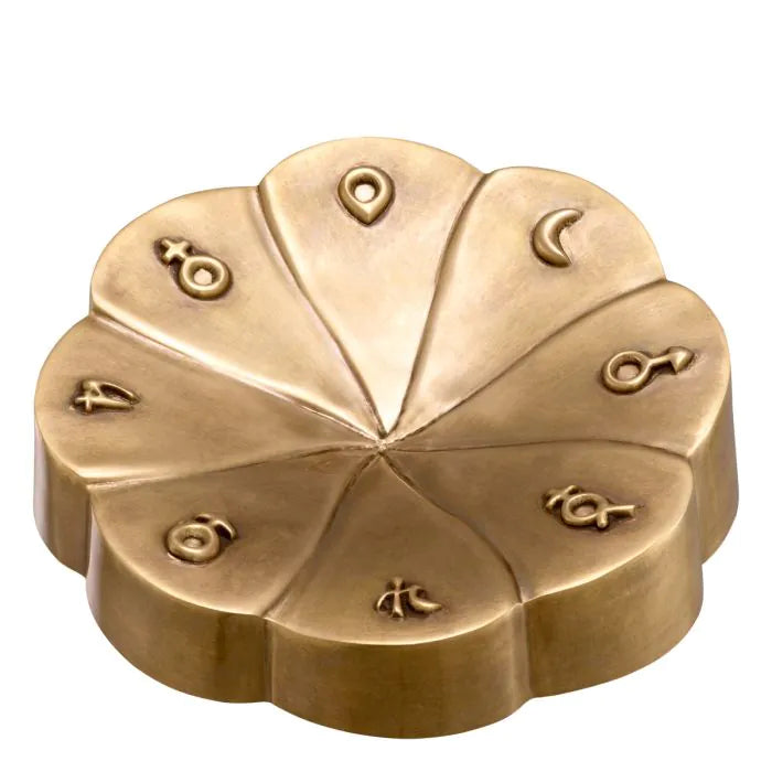 Object Lumeria vintage brass finish-Eichholtz-EICHHOLTZ-117244-Decorative Objects-2-France and Son