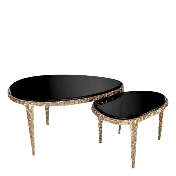 Side Table Livana vintage brass finish-Eichholtz-EICHHOLTZ-117618-Side Tables-1-France and Son