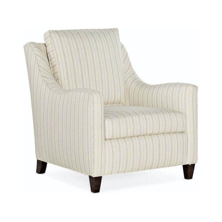 Bennett Club Chair-Hooker Furniture Custom-HFC-1188-Lounge Chairs-1-France and Son