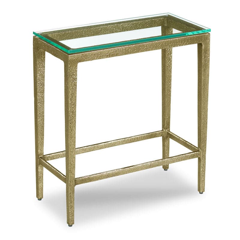 Piers Drink Table-Woodbridge Furniture-WOODB-1299-M7-Side TablesTextured Gold-2-France and Son