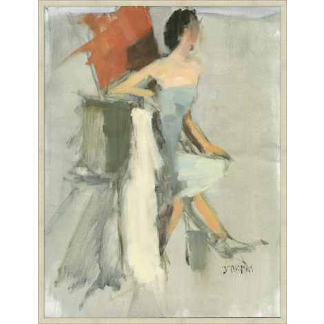 Woman in White-Wendover-WEND-15315-Wall Art-1-France and Son