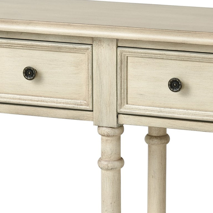 Hager Console Table-Elk Home-ELK-16935-Console TablesAntique Cream-3-France and Son