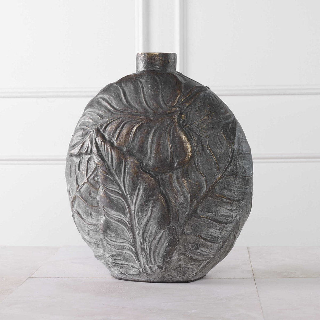 Palm Aged Patina Paradise Vase-Uttermost-UTTM-17113-Vases-3-France and Son
