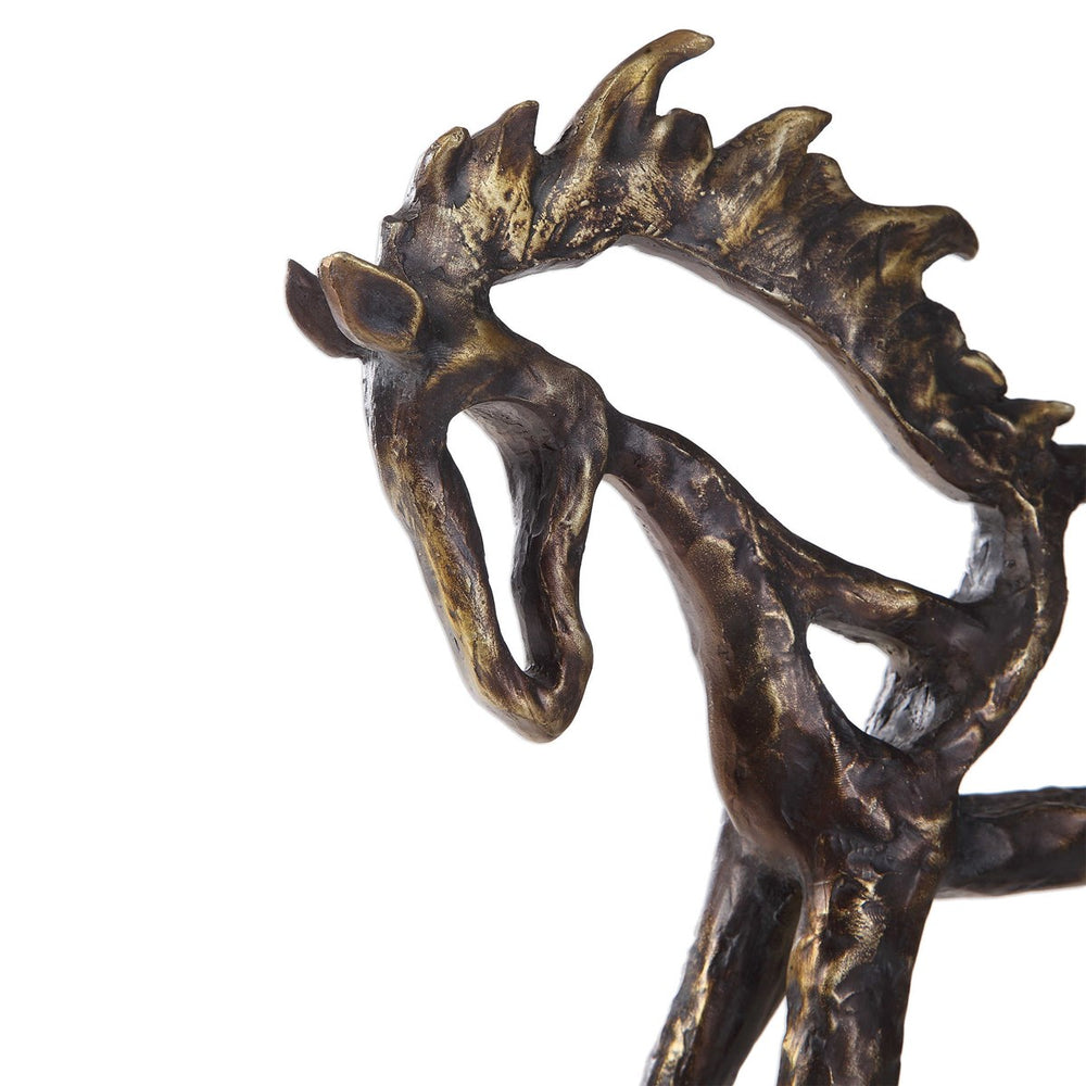 Titan Horse Sculpture-Uttermost-UTTM-17514-Decorative Objects-2-France and Son