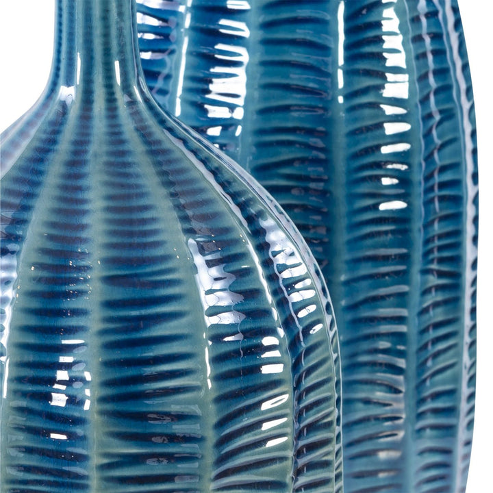 Uttermost Bixby Blue Vases, S/2-Uttermost-UTTM-17719-Vases-3-France and Son