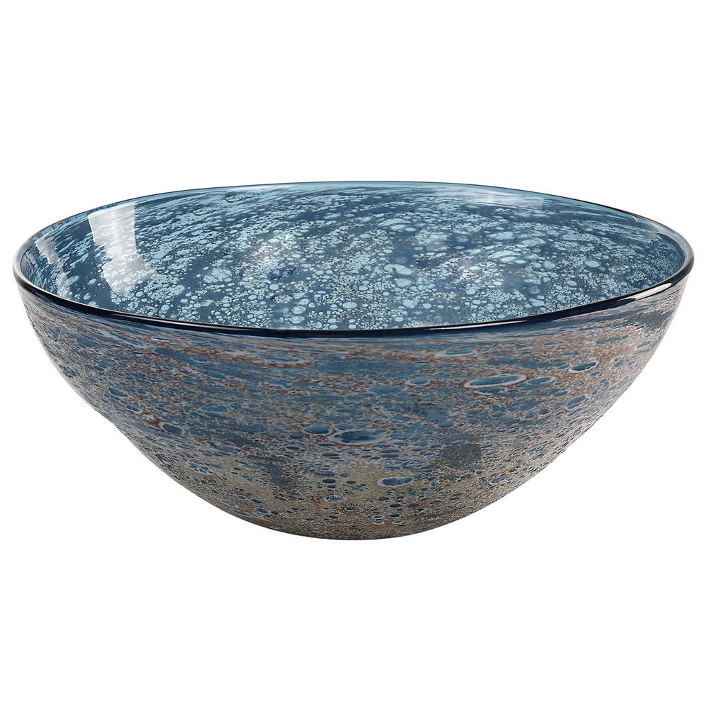 Uttermost Genovesa Aqua Glass Bowl-Uttermost-UTTM-18099-Bowls-2-France and Son