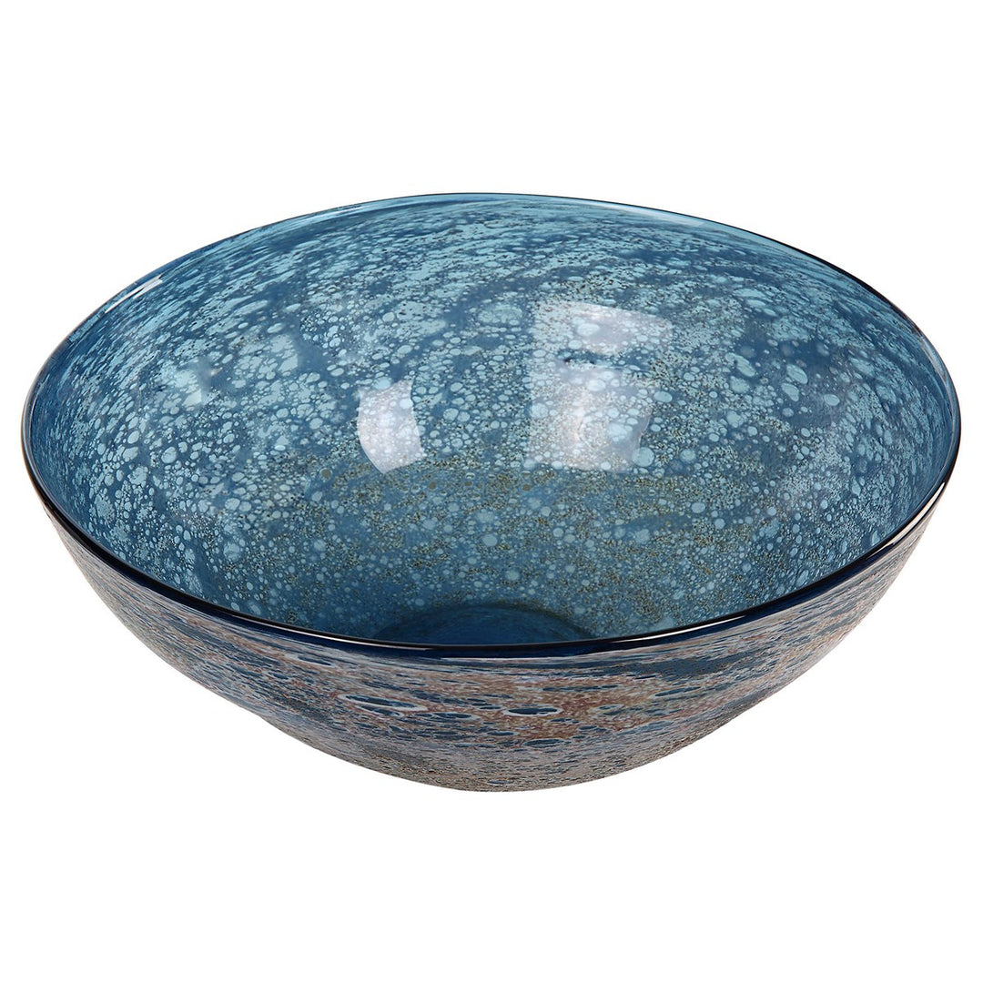 Uttermost Genovesa Aqua Glass Bowl-Uttermost-UTTM-18099-Bowls-4-France and Son