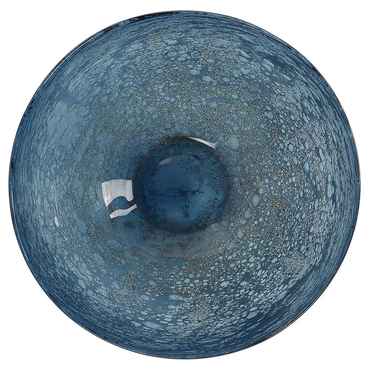 Uttermost Genovesa Aqua Glass Bowl-Uttermost-UTTM-18099-Bowls-5-France and Son
