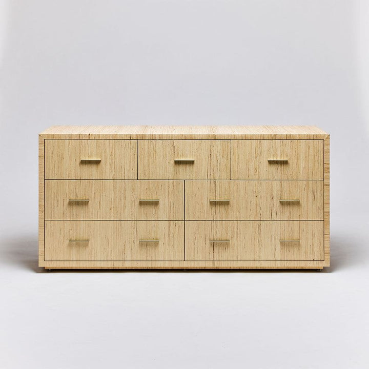 Livia 7 Drawer Chest-Interlude-INTER-188215-DressersNatural White-5-France and Son