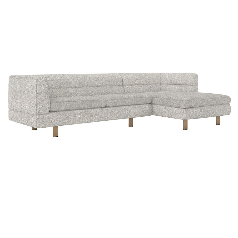 Ornette Chaise 2 Piece Sectional-Interlude-INTER-199023-16-SectionalsRock-Right-4-France and Son