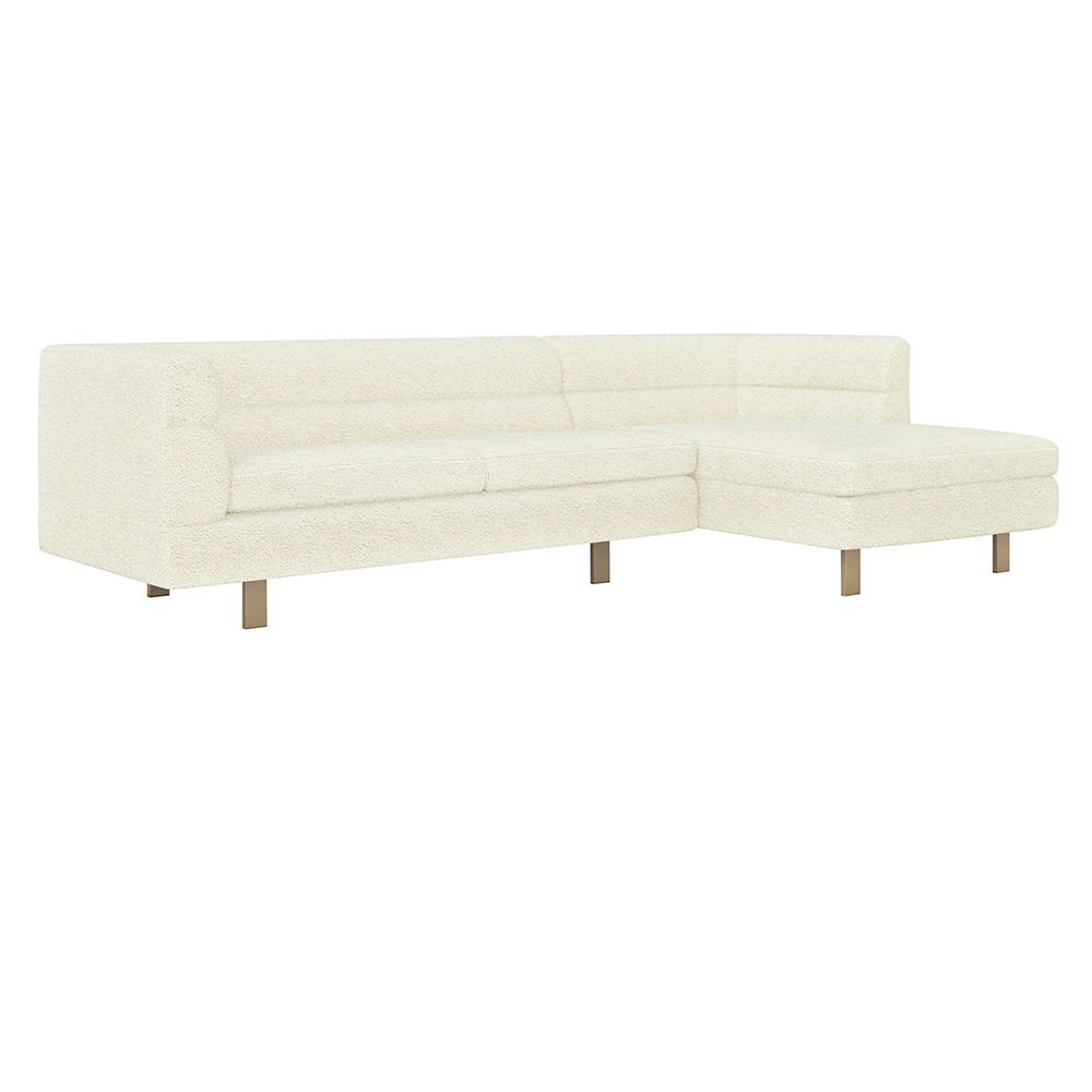 Ornette Chaise 2 Piece Sectional-Interlude-INTER-199023-19-SectionalsDown-Right-8-France and Son