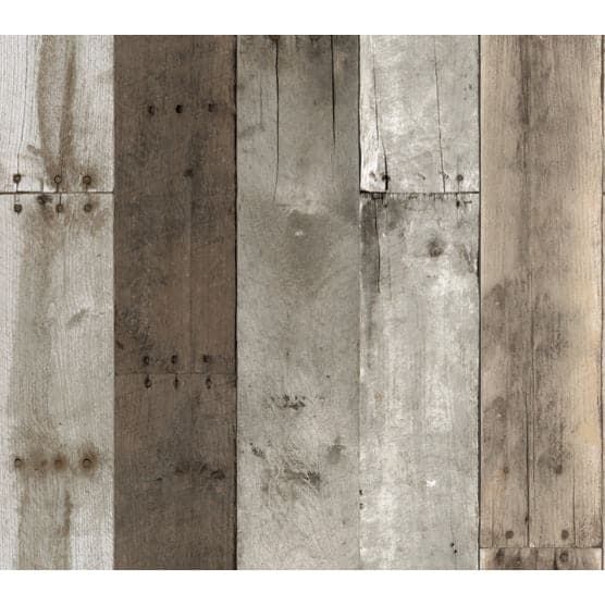 Repurposed Wood Peel And Stick Wallpaper-Tempaper & Co.-Tempaper-RE555-Wall PaperWeathered-1-France and Son