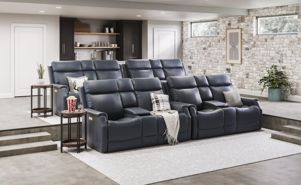 Easton Fabric or Leather Power Reclining Loveseat-Flexsteel-Flexsteel-1520-60PH-07201-Sofas07201-Pwr Headrests and Lumbar 61"-17-France and Son