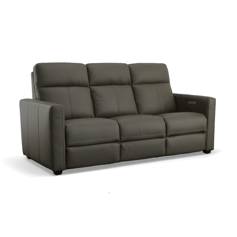 Broadway Leather Power Reclining Sofa with Power Headrests-Flexsteel-Flexsteel-1032-62PH-94302-Sofas94302-1-France and Son