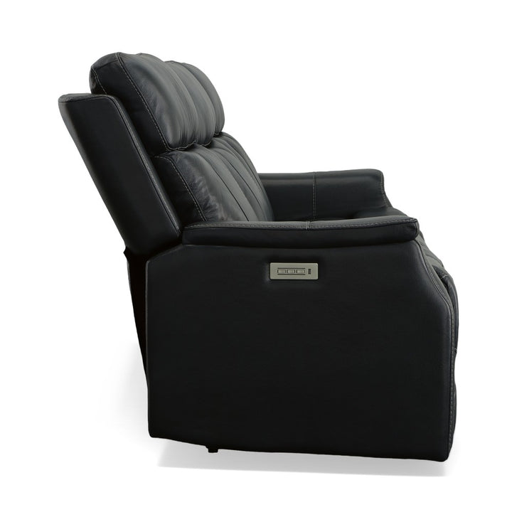 Easton Fabric or Leather Power Reclining Sofa with Power Headrests & Lumbar-Flexsteel-Flexsteel-1520-62PH-07201-Sofas07201-10-France and Son