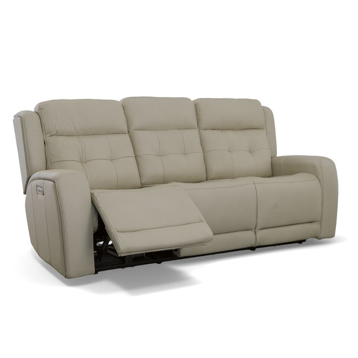 Grant Leather Power Reclining Sofa with Power Headrests-Flexsteel-Flexsteel-1480-62PH-00911-Sofas00911-3-France and Son