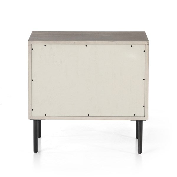 Carly 2 Drawer Nightstand - Grey Wash Vene-Four Hands-FH-221317-002-Nightstands-5-France and Son