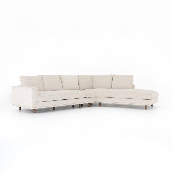 Dom Sectional-Four Hands-FH-223073-001-SectionalsBonnell Ivory-2 Piece Sectional W/ Right Angle Chaise-30-France and Son
