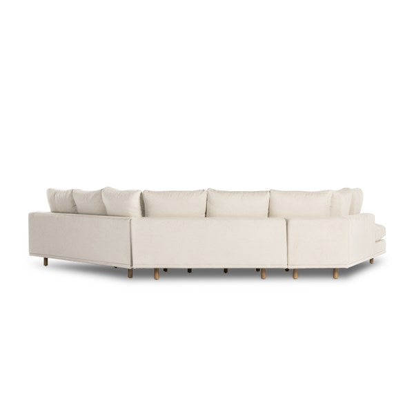 Dom Sectional-Four Hands-FH-223019-001-SectionalsBonell Ivory-2 Piece LAF-21-France and Son