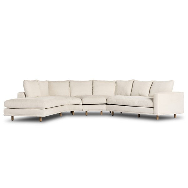 Dom Sectional-Four Hands-FH-223316-001-SectionalsBonnell Ivory-3 Piece Left Chaise with Small Wedge-19-France and Son