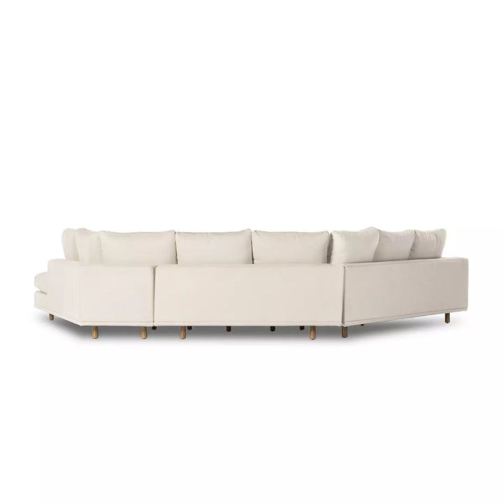 Dom Sectional-Four Hands-FH-223073-003-SectionalsPortland Cobblestone-2 Piece RAF-26-France and Son