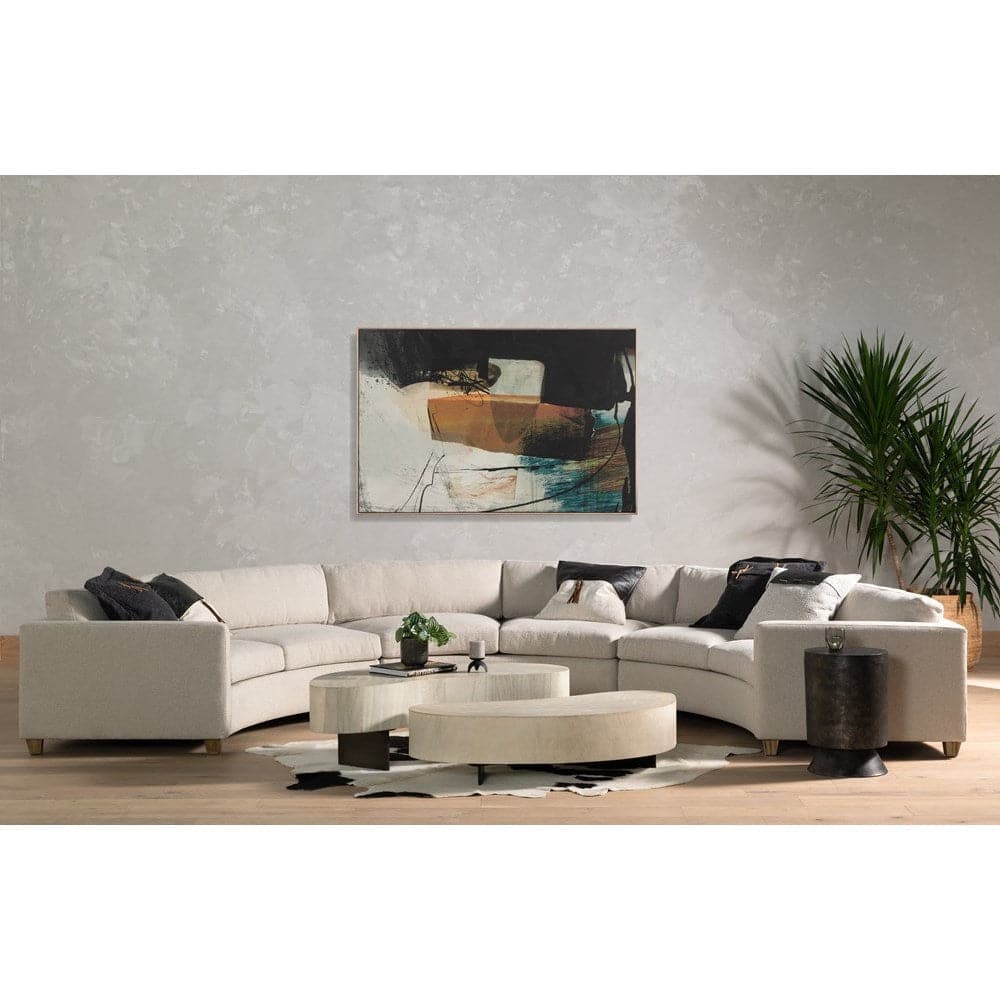 Avett Coffee Table - Bleached Guanacaste - Open box-Four Hands-STOCKR-FH-223615-001-Open Box-2-France and Son