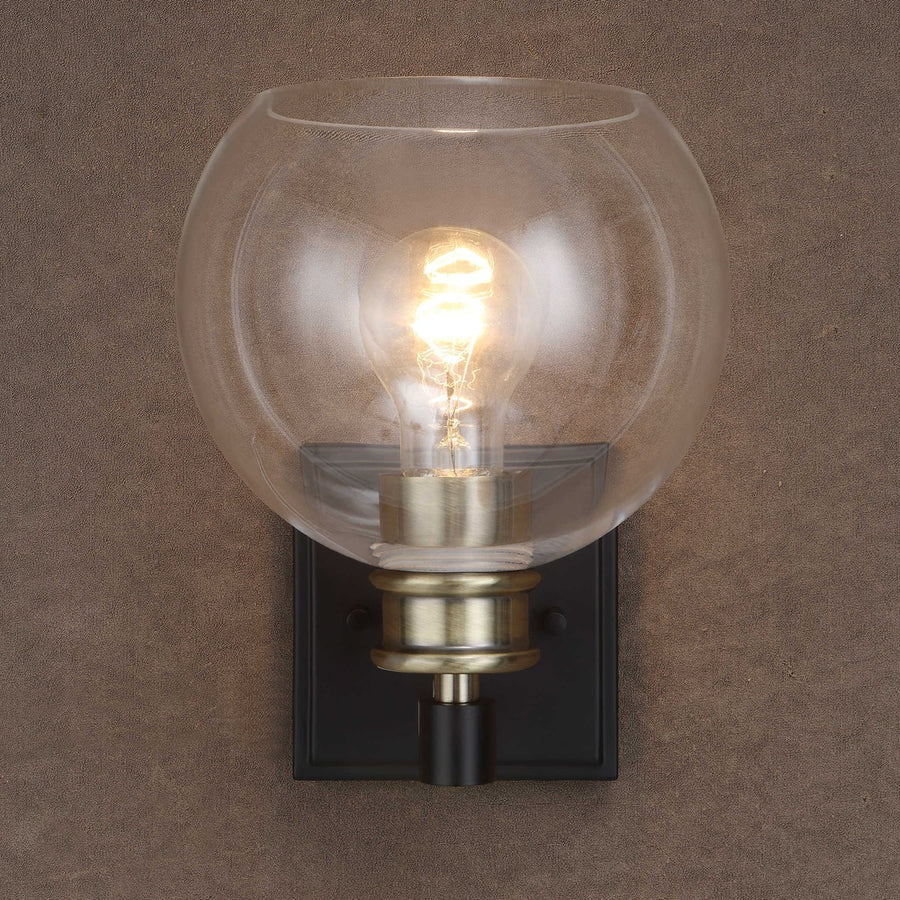Kent Edison 1 Light Sconce-Uttermost-UTTM-22552-Wall Lighting-1-France and Son