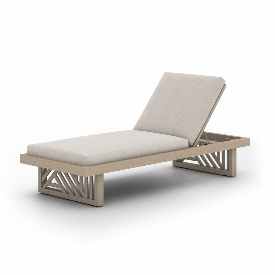 Avalon Outdoor Chaise Lounge-Four Hands-FH-227526-002-Outdoor Chaises-1-France and Son