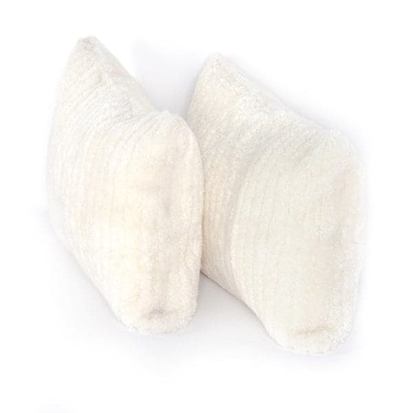 Banded Sheepskin Pillow - Set of 2-Four Hands-FH-228015-001-PillowsBrown Banded Sheepskin - 16x24"-8-France and Son