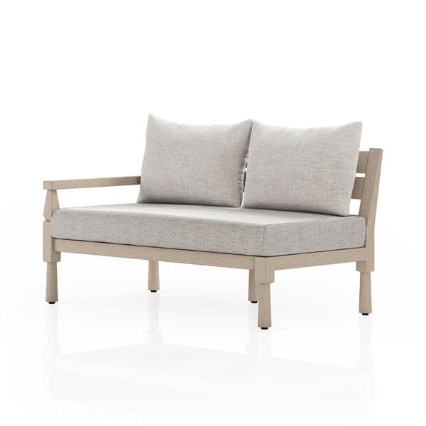 Waller Outdoor Sectional-Four Hands-FH-228976-005-SectionalsVenao Grey / Washed Brown-Fsc-LAF Sofa Piece-5-France and Son