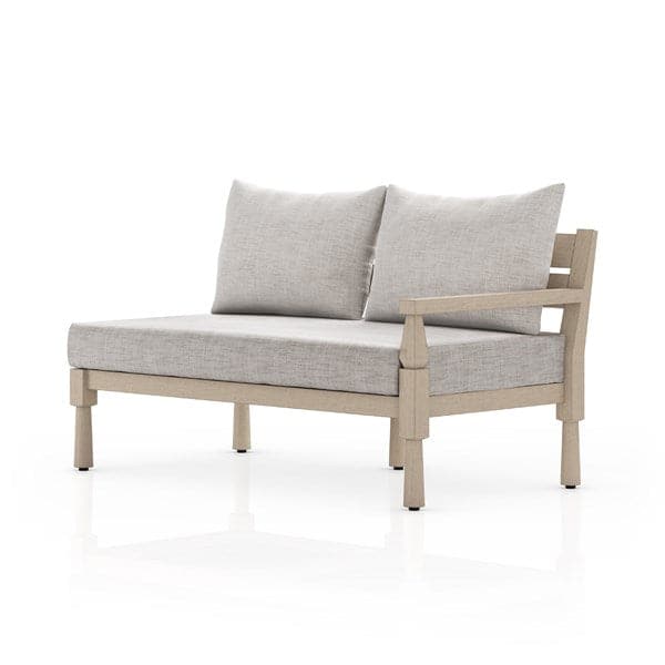 Waller Outdoor Sectional-Four Hands-FH-228977-005-SectionalsVenao Grey / Washed Brown-Fsc-RAF Sofa Piece-13-France and Son