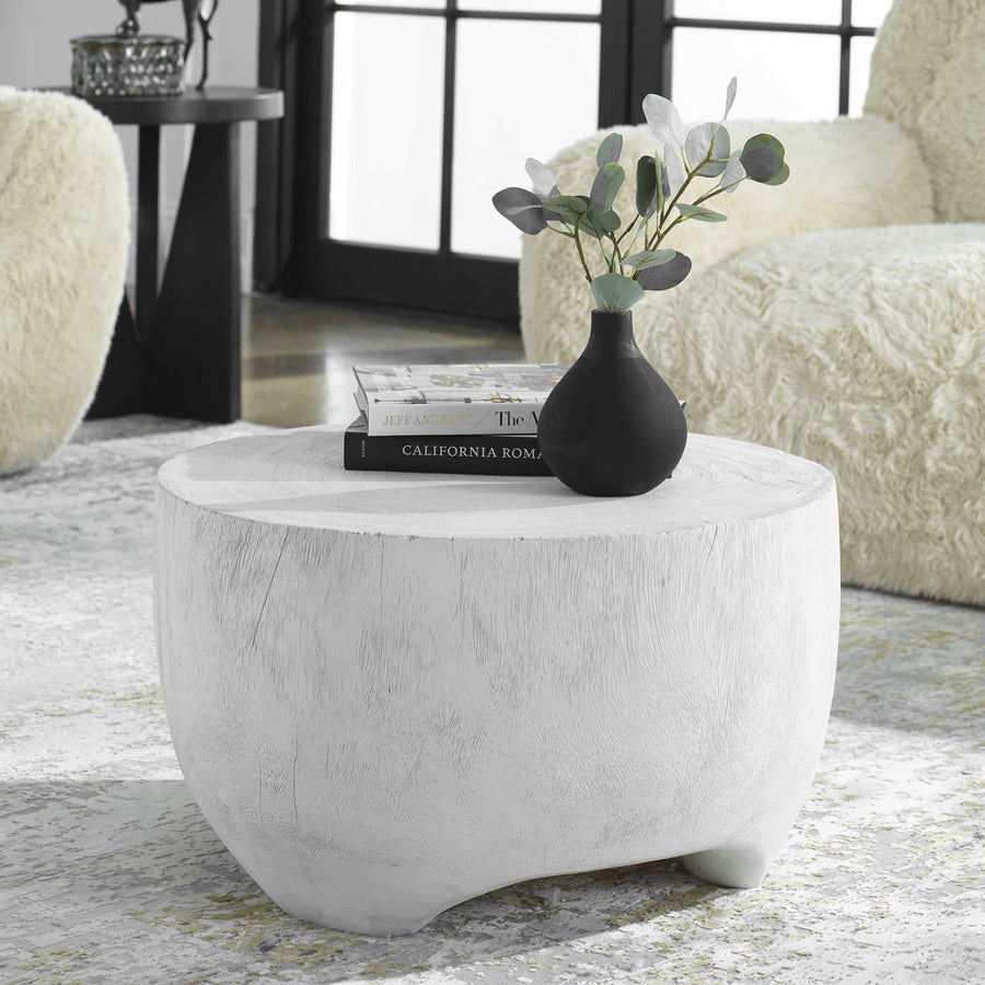 Uttermost Elevate White/ Black Coffee Table-Uttermost-UTTM-22946-Coffee TablesWhite-1-France and Son