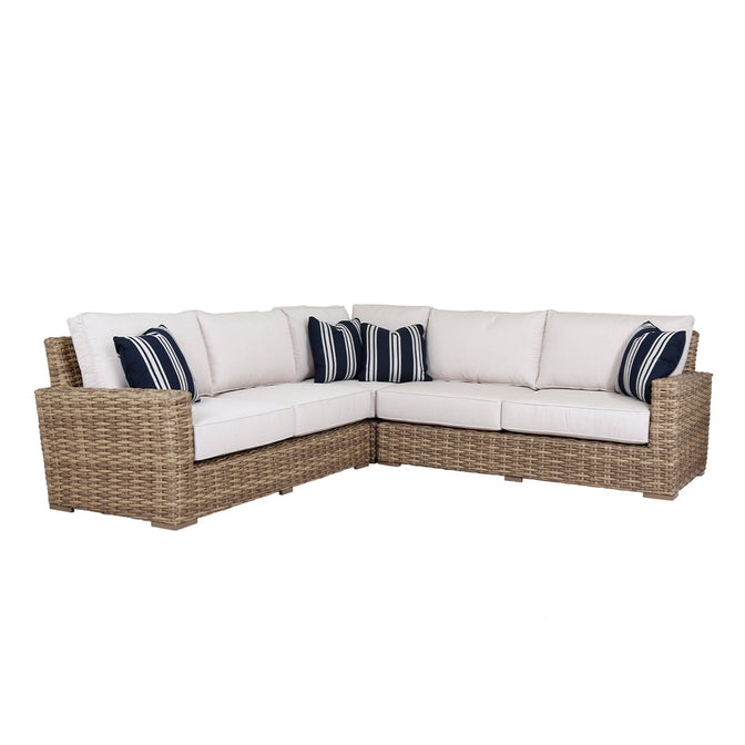 Havana 3 Piece Sectional RAF-Sunset West-SUNSET-1701-SEC-A-SectionalsSectional-A-2-France and Son