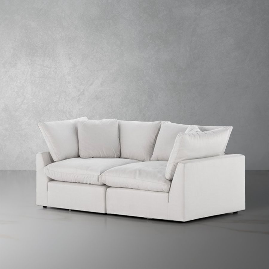 Stevie 2 Pc Sectional Sofa-Four Hands-FH-232447-001-SectionalsAnders Ivory-1-France and Son
