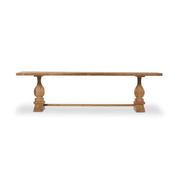 Novell Outdoor Dining Table - 111" - Natural-Four Hands-FH-233615-002-Outdoor Dining Tables-3-France and Son