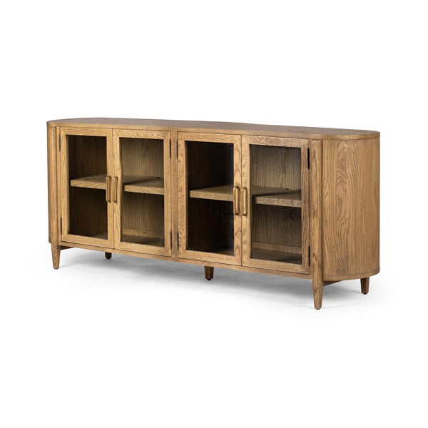 Tolle 82" Sideboard-Four Hands-FH-234883-002-Sideboards & CredenzasDrifted Oak Solid-4-France and Son