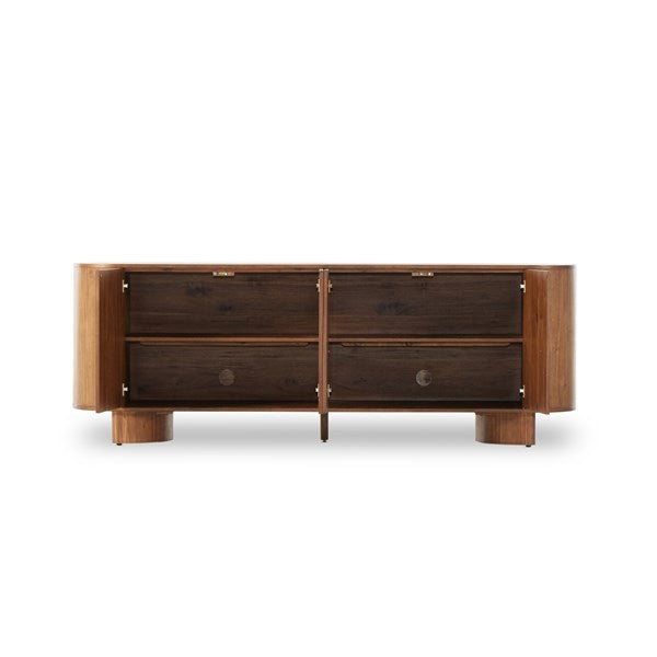 Paden Sideboard - Seasoned Brown Acacia-Four Hands-FH-235536-001-Sideboards & Credenzas-4-France and Son