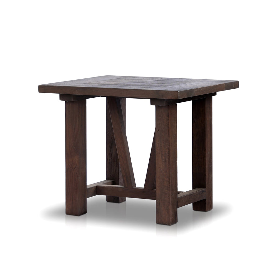 Stewart Outdoor End Table - Heritage-Four Hands-FH-236296-001-Outdoor Side Tables-1-France and Son
