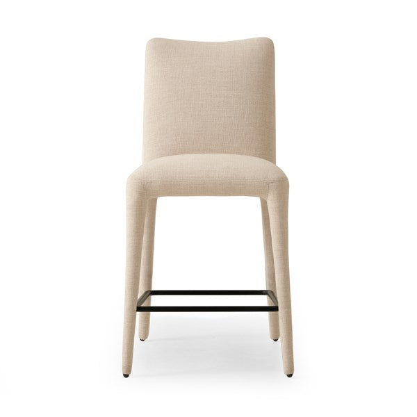 Monza Stool-Four Hands-FH-236946-007-Stools & OttomansCounter-Mixt Linen Natural-2-France and Son