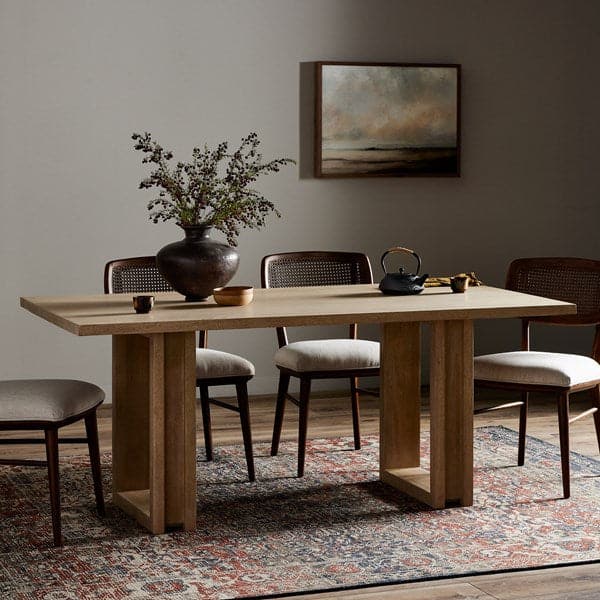 Carmel Dining Table-Four Hands-FH-237071-002-Dining TablesBrown Wash-7-France and Son