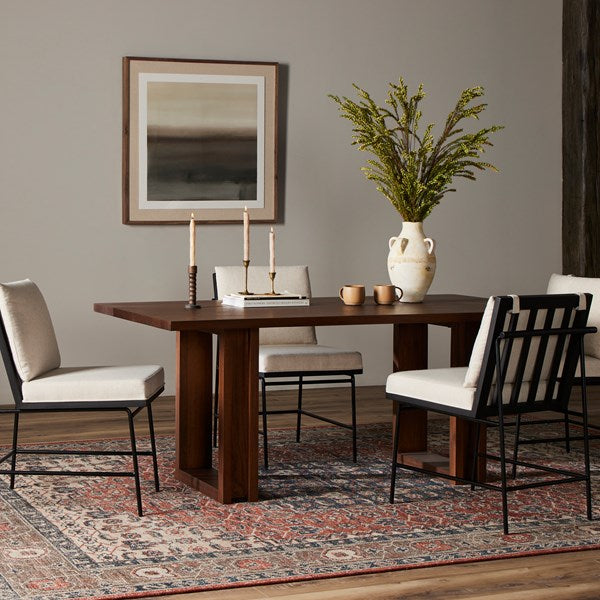 Carmel Dining Table-Four Hands-FH-237071-002-Dining TablesBrown Wash-2-France and Son